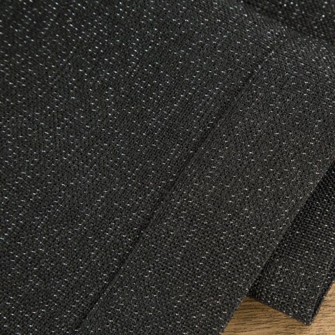 OBRUS STELLA 1 40 X 140 CM CZARNY OBRUS STELLA 1 40 X 140 CM CZARNY