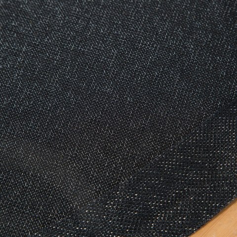 OBRUS STELLA 1 O 180 CM CZARNY OBRUS STELLA 1 O 180 CM CZARNY