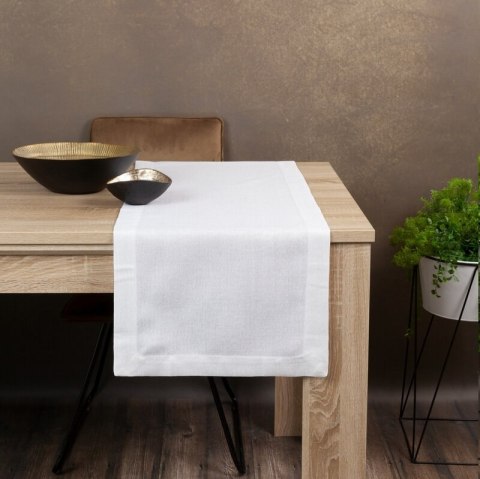 OBRUS STELLA 2 40 X 140 CM BIAŁY OBRUS STELLA 2 40 X 140 CM BIAŁY