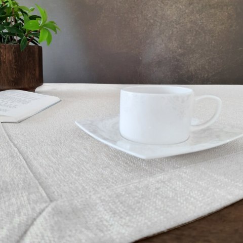 OBRUS STELLA 2 40 X 140 CM BIAŁY OBRUS STELLA 2 40 X 140 CM BIAŁY