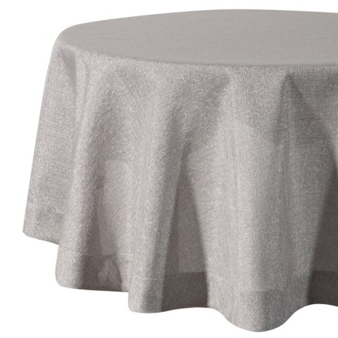 OBRUS STELLA 2 O 150 CM SREBRNY OBRUS STELLA 2 O 150 CM SREBRNY