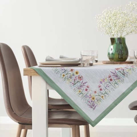 OBRUS SUMMER9 90 X 90 CM NATURALNY OBRUS SUMMER9 90 X 90 CM NATURALNY