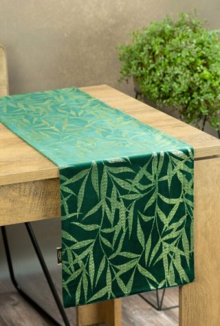 OBRUS BLINK 15 35 X 140 CM CIEMNOZIELONY