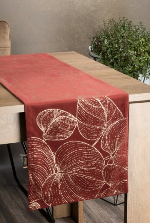 OBRUS BLINK 16 35 X 140 CM CEGLASTY OBRUS BLINK 16 35 X 140 CM CEGLASTY