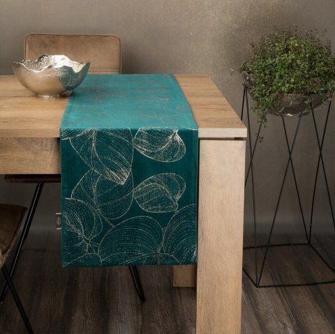 OBRUS BLINK 16 35 X 140 CM CIEMNOTURKUSOWY OBRUS BLINK 16 35 X 140 CM CIEMNOTURKUSOWY