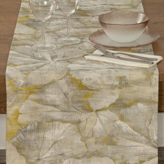 OBRUS CAGUA 40 X 140 CM MUSZTARDOWY