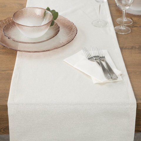 OBRUS FLASH 4 40 X 140 CM NATURALNY OBRUS FLASH 4 40 X 140 CM NATURALNY