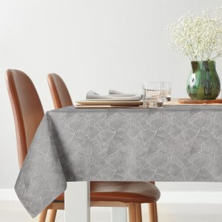 OBRUS ISLA 140 X 180 CM SREBRNY
