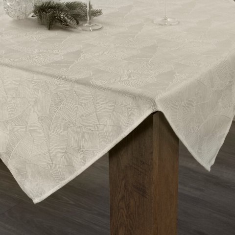OBRUS ISLA 140 X 260 CM KREMOWY OBRUS ISLA 140 X 260 CM KREMOWY