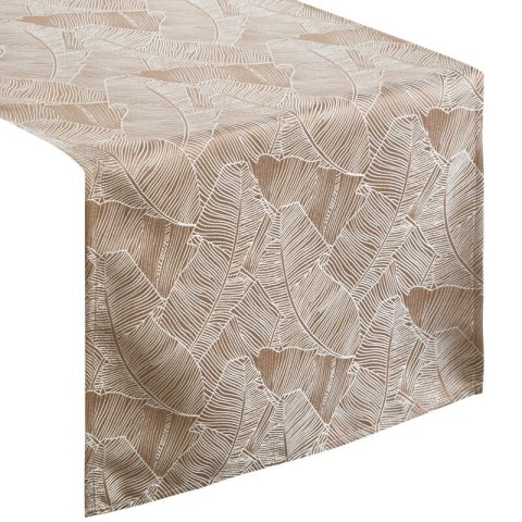 OBRUS ISLA 40 X 140 CM CIEMNOBEŻOWY OBRUS ISLA 40 X 140 CM CIEMNOBEŻOWY