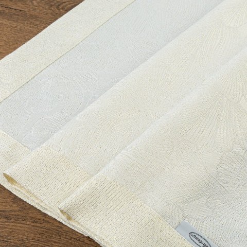 OBRUS LILIAN 145 X 350 CM KREMOWY