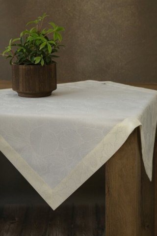 OBRUS LILIAN 85 X 85 CM KREMOWY