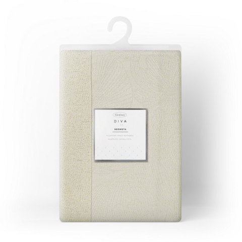 OBRUS LILIAN 85 X 85 CM KREMOWY OBRUS LILIAN 85 X 85 CM KREMOWY