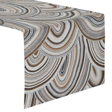 OBRUS MUMBO 40 X 140 CM BRĄZOWY OBRUS MUMBO 40 X 140 CM BRĄZOWY