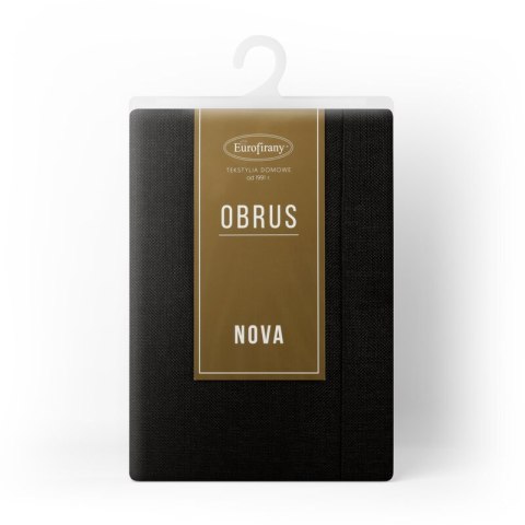 OBRUS STELLA 2 145 X 300 CM CZARNY OBRUS STELLA 2 145 X 300 CM CZARNY