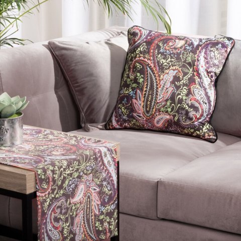 OBRUS ADINA 35 X 180 CM CZARNY