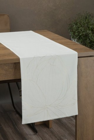 OBRUS BLINK 12 35 X 140 CM BIAŁY