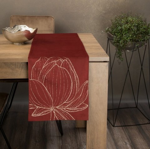 OBRUS BLINK 12 35 X 140 CM CEGLASTY OBRUS BLINK 12 35 X 140 CM CEGLASTY