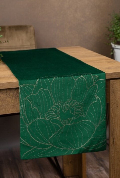 OBRUS BLINK 13 35 X 140 CM CIEMNOZIELONY OBRUS BLINK 13 35 X 140 CM CIEMNOZIELONY