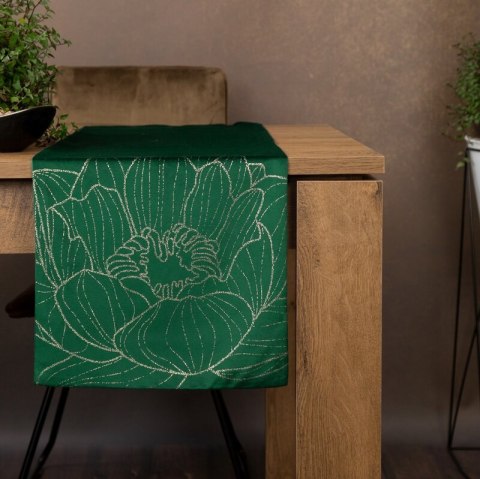 OBRUS BLINK 13 35 X 140 CM CIEMNOZIELONY OBRUS BLINK 13 35 X 140 CM CIEMNOZIELONY