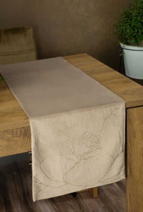 OBRUS BLINK 13 35 X 220 CM BEŻOWY OBRUS BLINK 13 35 X 220 CM BEŻOWY