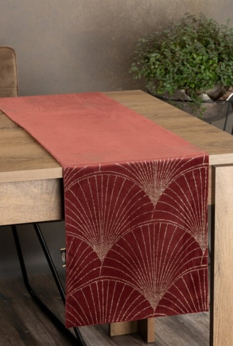 OBRUS BLINK 14 35 X 140 CM CEGLASTY OBRUS BLINK 14 35 X 140 CM CEGLASTY