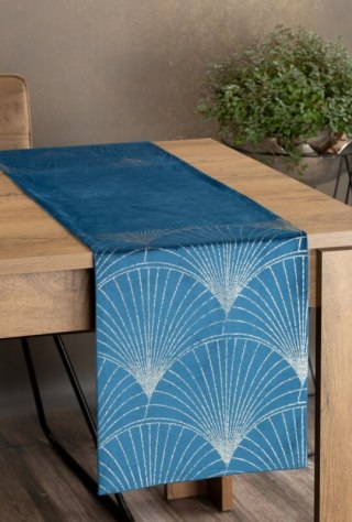 OBRUS BLINK 14 35 X 140 CM GRANATOWY