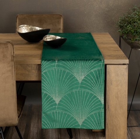 OBRUS BLINK 14 35 X 180 CM CIEMNOZIELONY OBRUS BLINK 14 35 X 180 CM CIEMNOZIELONY