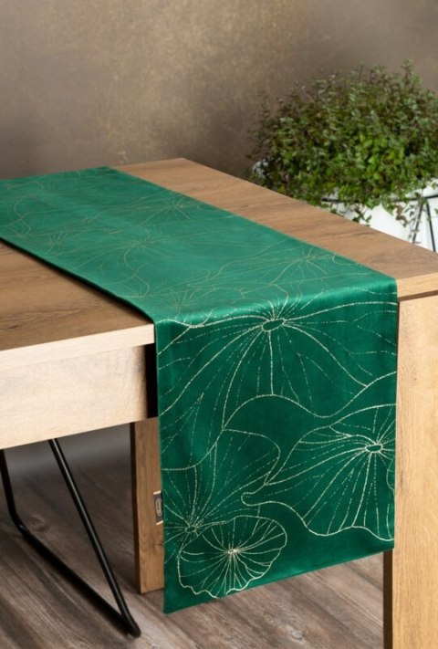 OBRUS BLINK 18 35 X 140 CM CIEMNOZIELONY OBRUS BLINK 18 35 X 140 CM CIEMNOZIELONY