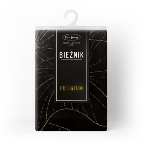 OBRUS BLINK 18 35 X 140 CM CZARNY OBRUS BLINK 18 35 X 140 CM CZARNY