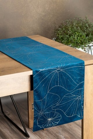 OBRUS BLINK 18 35 X 140 CM GRANATOWY