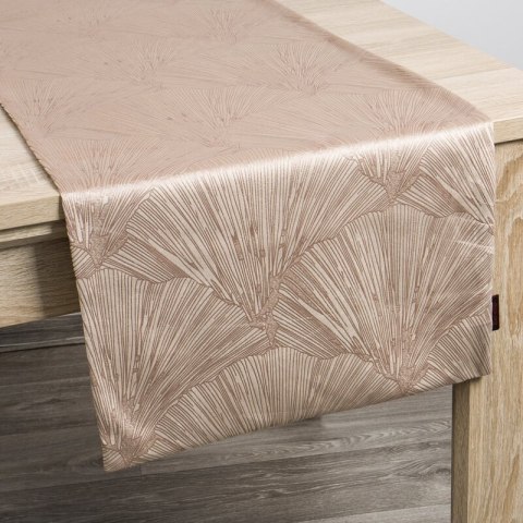OBRUS GOJA 40 X 140 CM BEŻOWY OBRUS GOJA 40 X 140 CM BEŻOWY