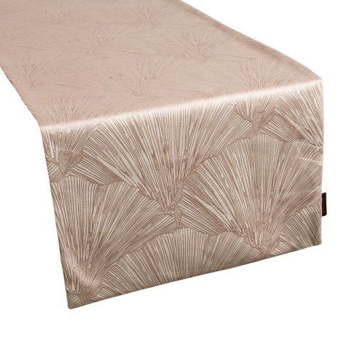 OBRUS GOJA 40 X 140 CM BEŻOWY OBRUS GOJA 40 X 140 CM BEŻOWY
