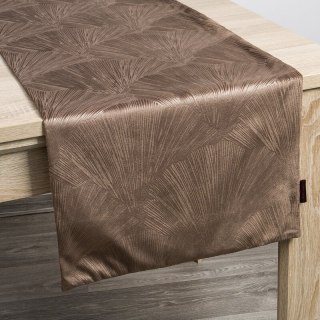 OBRUS GOJA 40 X 140 CM BRĄZOWY