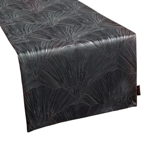 OBRUS GOJA 40 X 140 CM CZARNY OBRUS GOJA 40 X 140 CM CZARNY