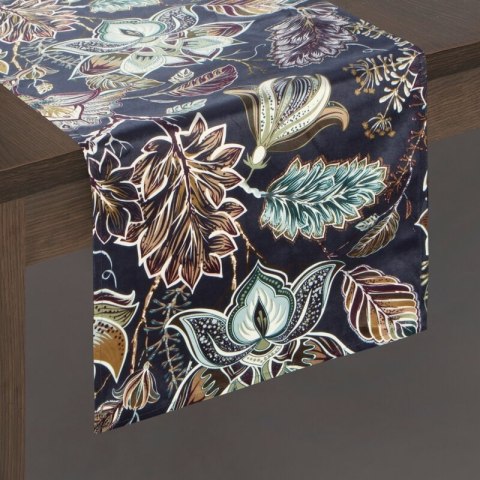 OBRUS GRACIA 33 X 140 CM GRANATOWY OBRUS GRACIA 33 X 140 CM GRANATOWY