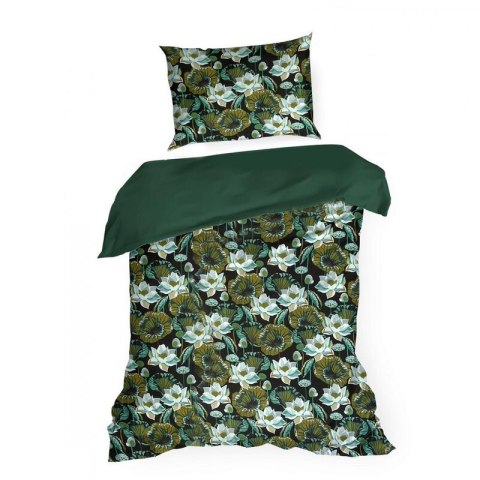 KOMPLET POŚCIELI BAWEŁNIANEJ SONIA 07 220 X 200 CM CIEMNOZIELONY KOMPLET POŚCIELI BAWEŁNIANEJ SONIA 07 220 X 200 CM CIEMNOZIELONY