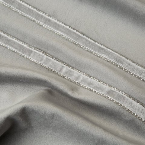 OBRUS GLEN 3 35 X 220 CM SREBRNY