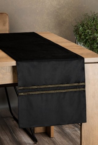 OBRUS GLEN 4 35 X 140 CM CZARNY