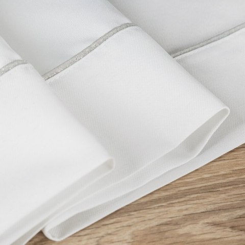 OBRUS MADELE 140 X 180 CM BIAŁY OBRUS MADELE 140 X 180 CM BIAŁY