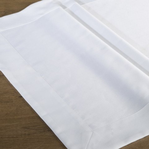 OBRUS MILA 85 X 85 CM BIAŁY OBRUS MILA 85 X 85 CM BIAŁY