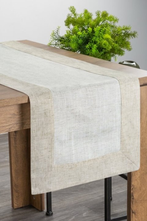 OBRUS NATU 10 40 X 180 CM NATURALNY OBRUS NATU 10 40 X 180 CM NATURALNY