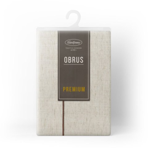 OBRUS NATU 9 140 X 220 CM NATURALNY OBRUS NATU 9 140 X 220 CM NATURALNY