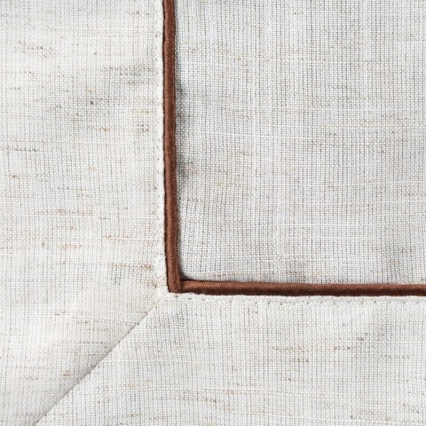 OBRUS NATU 9 140 X 220 CM NATURALNY OBRUS NATU 9 140 X 220 CM NATURALNY