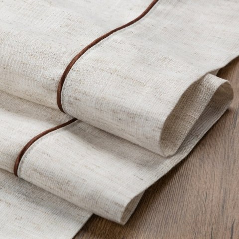 OBRUS NATU 9 140 X 220 CM NATURALNY OBRUS NATU 9 140 X 220 CM NATURALNY