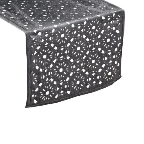 OBRUS PILAR 33 X 180 CM STALOWY