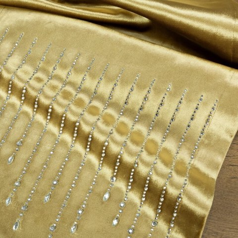 OBRUS ROYAL 3 35 X 140 CM ZŁOTY OBRUS ROYAL 3 35 X 140 CM ZŁOTY