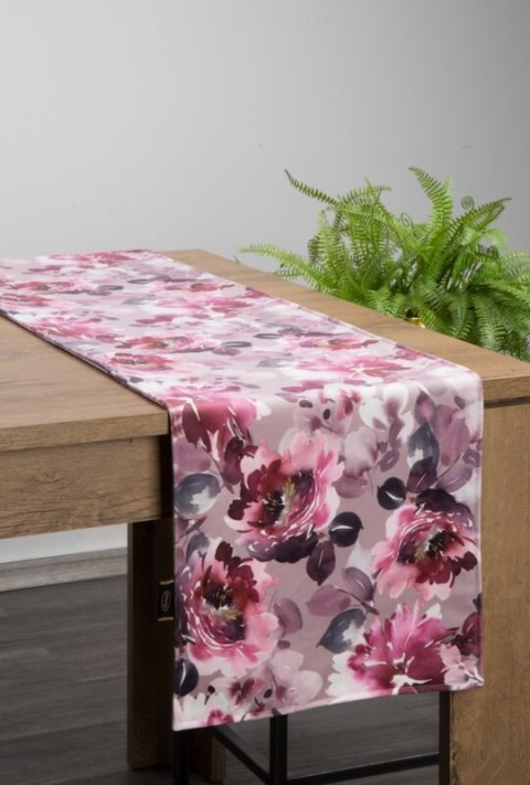 OBRUS VELVET 1 35 X 140 CM RÓŻOWY OBRUS VELVET 1 35 X 140 CM RÓŻOWY