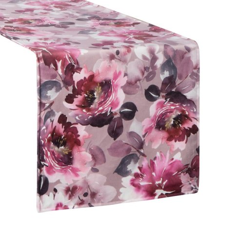 OBRUS VELVET 1 35 X 140 CM RÓŻOWY OBRUS VELVET 1 35 X 140 CM RÓŻOWY