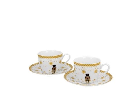 Pl 2 Filiż. Espresso Ze Spodkami Christmas Baller